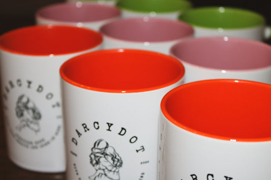 Darcy Dot Branded Mug